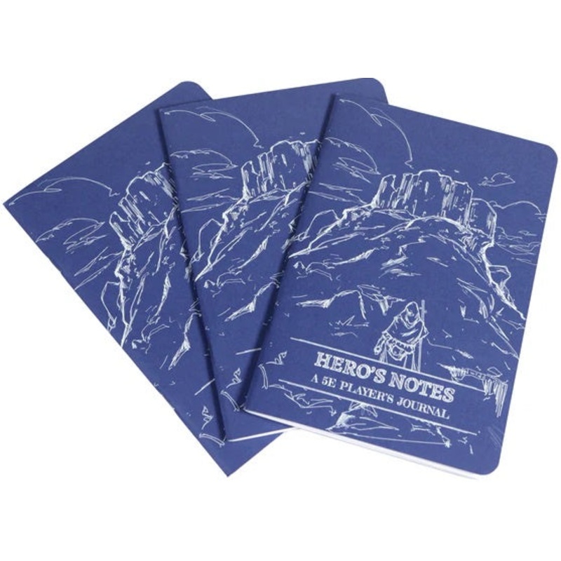 Dungeon Notes Hero’s Journals 3 Pk Purple
