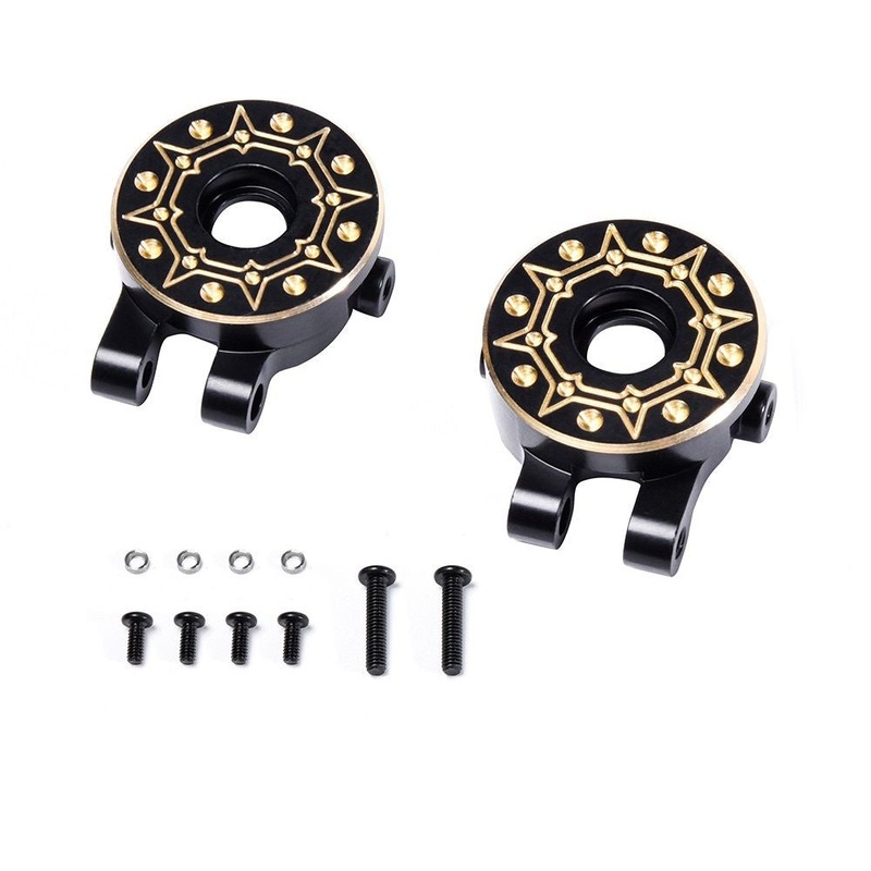 Hobby Details 1/18 TRX4M Brass Steering Knuckles(2) Wgt: 15g ea. – HDTTRX4M075