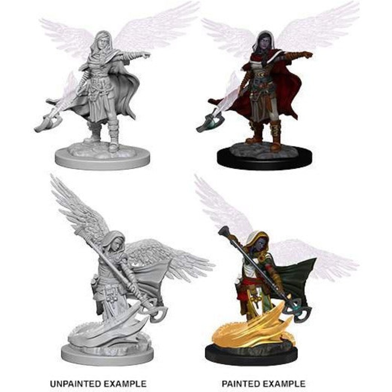 D&D Unpainted Mini – Aasimar Female Wizard 73197