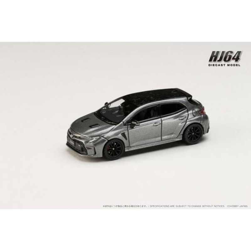 [ Back-order ] Hobby Japan HJ641067GM 1:64 Toyota GR COROLLA RZ PRECIOUS METAL Diecast model car
