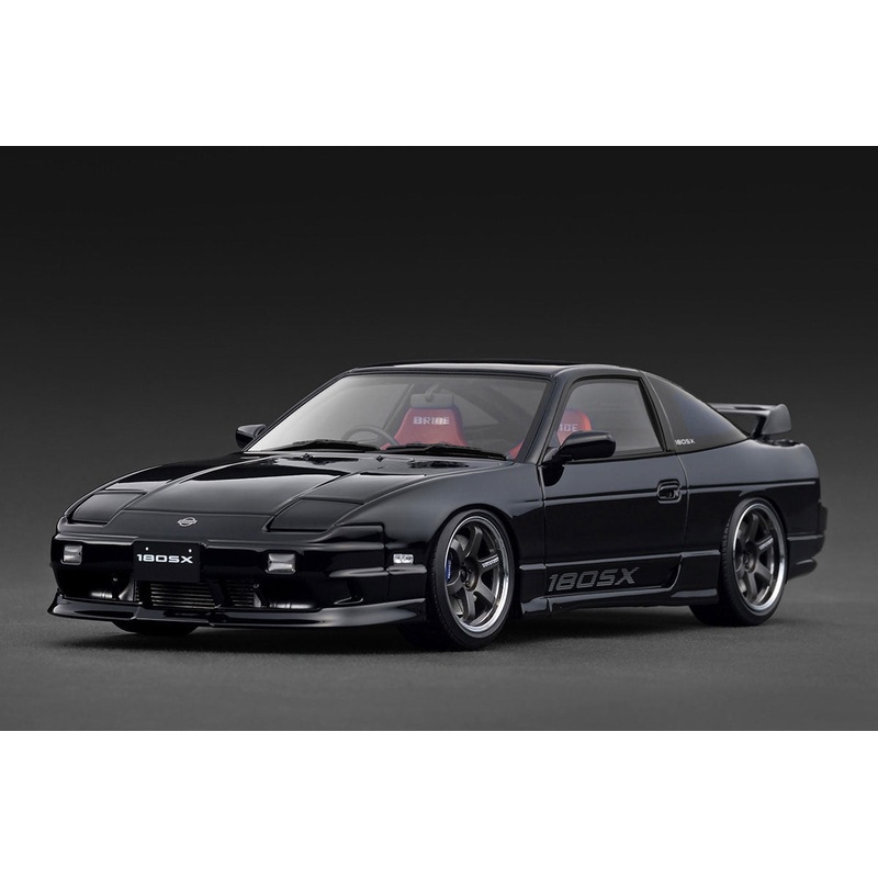 [ Back-order ] ignition model IG3767 1:18 Nissan 180SX TYPE X RPS13 Black model car
