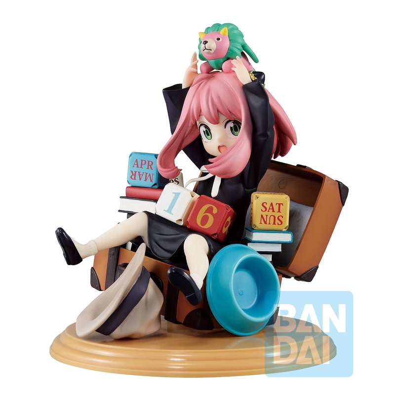 Ichibansho Figure Anya Forger with Block Calendar (Mission Start! ver.1.5) Spy X Family