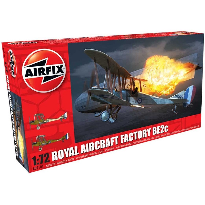 Royal Aircraft Factory BE2c – Night Fighter 1/72 by Airfix