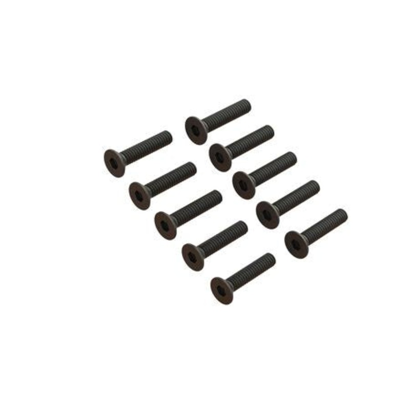 Arrma 2x10mm Flat Head Screw (10) – ARA702009