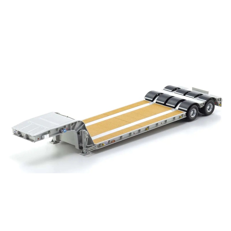 [ Back-order ] KYOSHO KS67376GY 1:43 Nippon Trex Heavy Equipment Transport SemiTrailer Gray Diecast model car