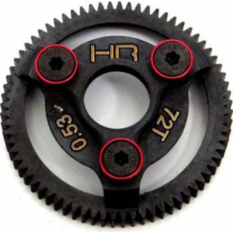 Hot Racing Traxxas 48P Hardened Steel Spur Gear (72T) HRASTE872