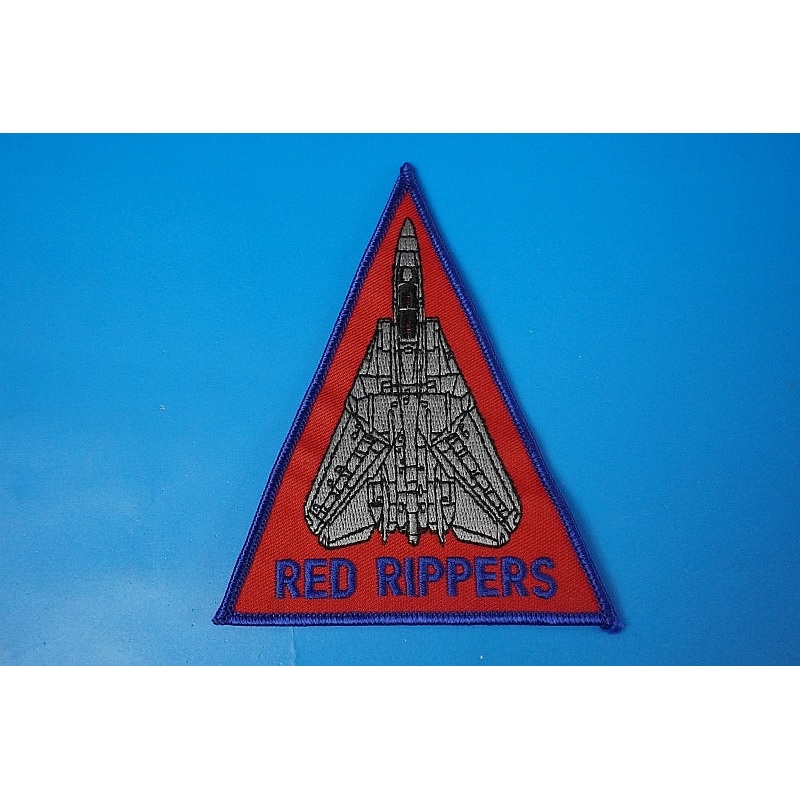 Patch USAF VF-11 Red Rippers Triangle without hook and loop