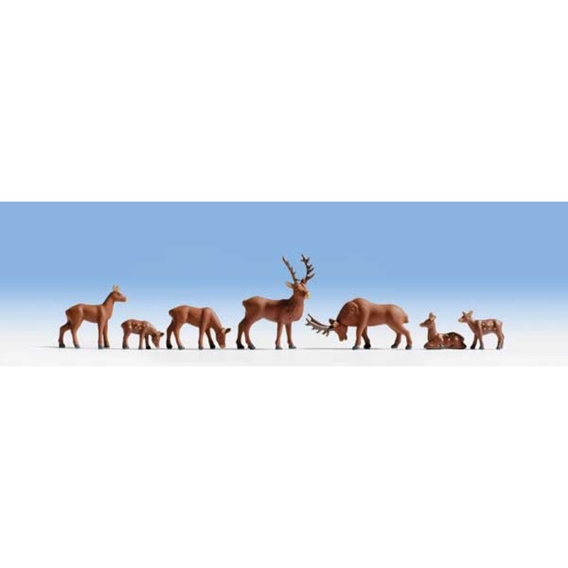 Walthers Wild Deer (8 pk) #6076