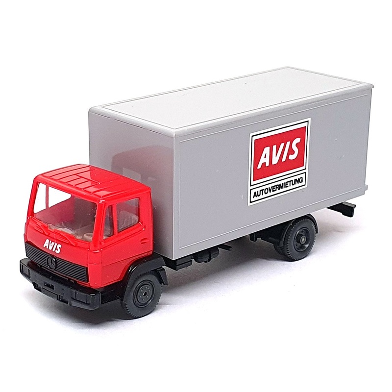 Wiking 1/87 Scale 22434 – Mercedes Benz LP 809 Truck Avis – Red/Grey
