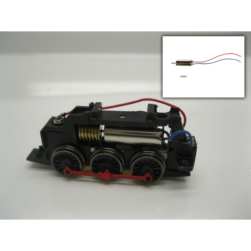 Conversion kit with bell armature motor Graham Farish Class 08 / NS 500-600 Hippel Class J94 / NS 8800
