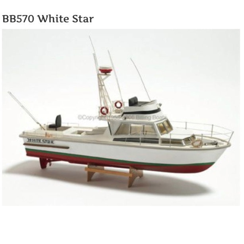 570 White Star Sport Fishing Boat by Billing Boats