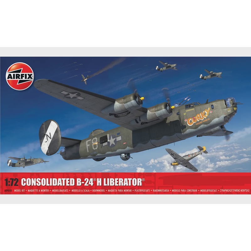 Consolidated B-24H Liberator 1/72 09010 by Airfix