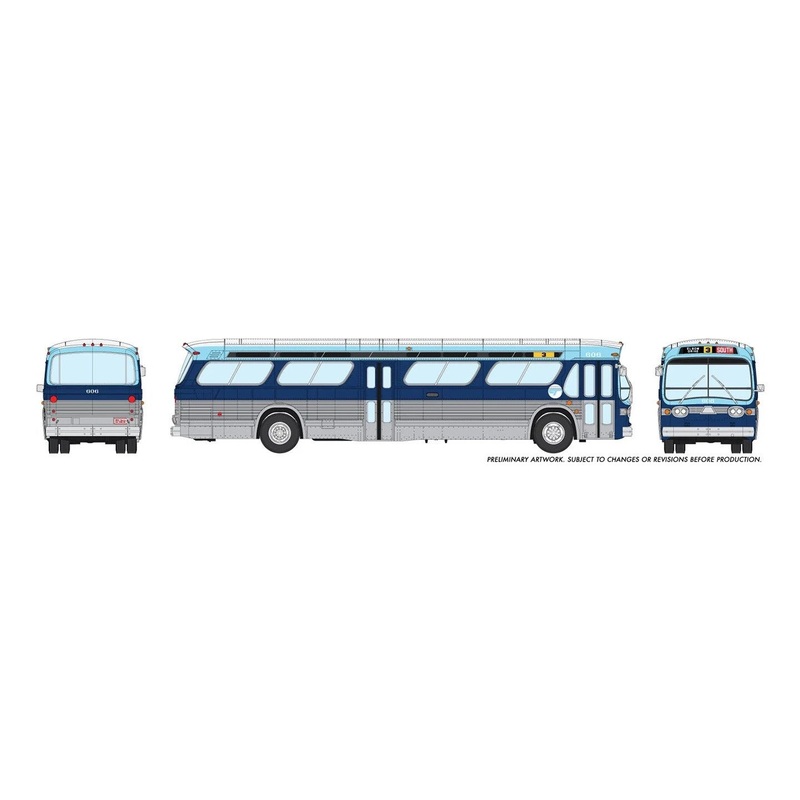 New Look Bus – Calgary Transit #594 1/87 Deluxe Version (HO)