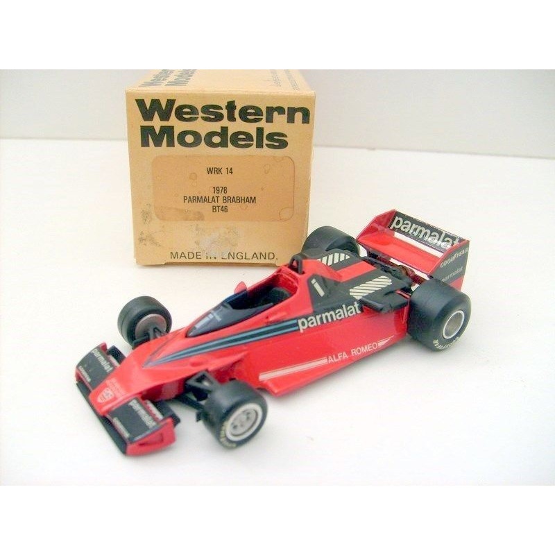 WESTERN MODELS 1/43 WRK 14 1978 PARMALAT BRABHAM BT46