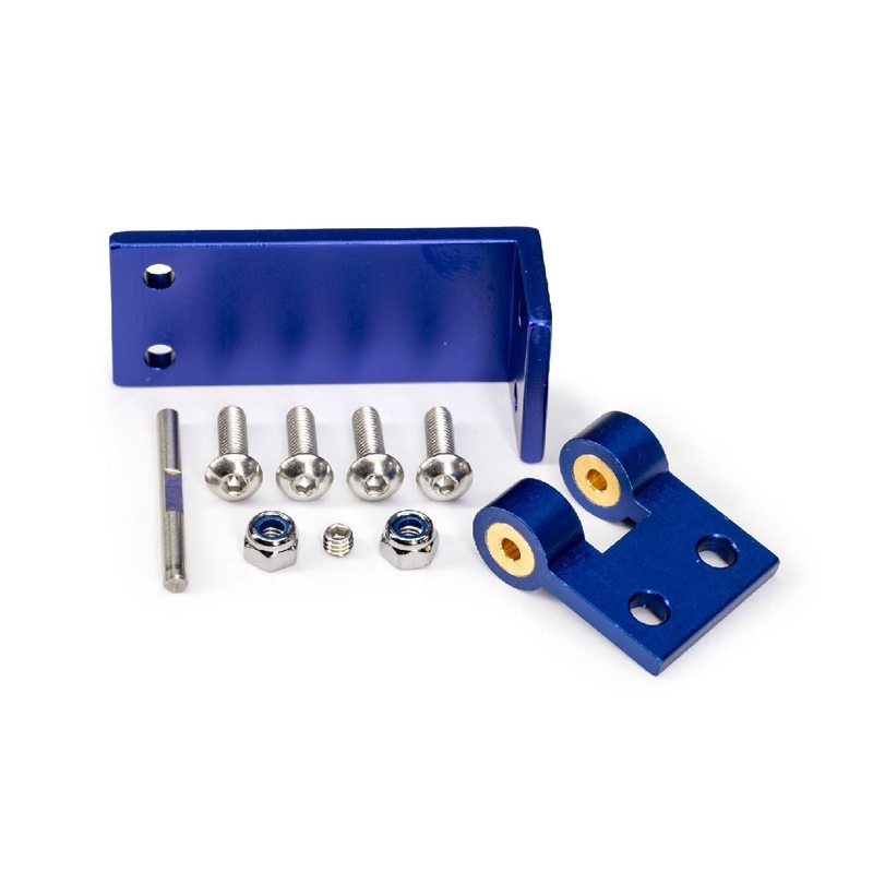 Traxxas Rudder mount, aluminum/ hinge pin – TRA10639
