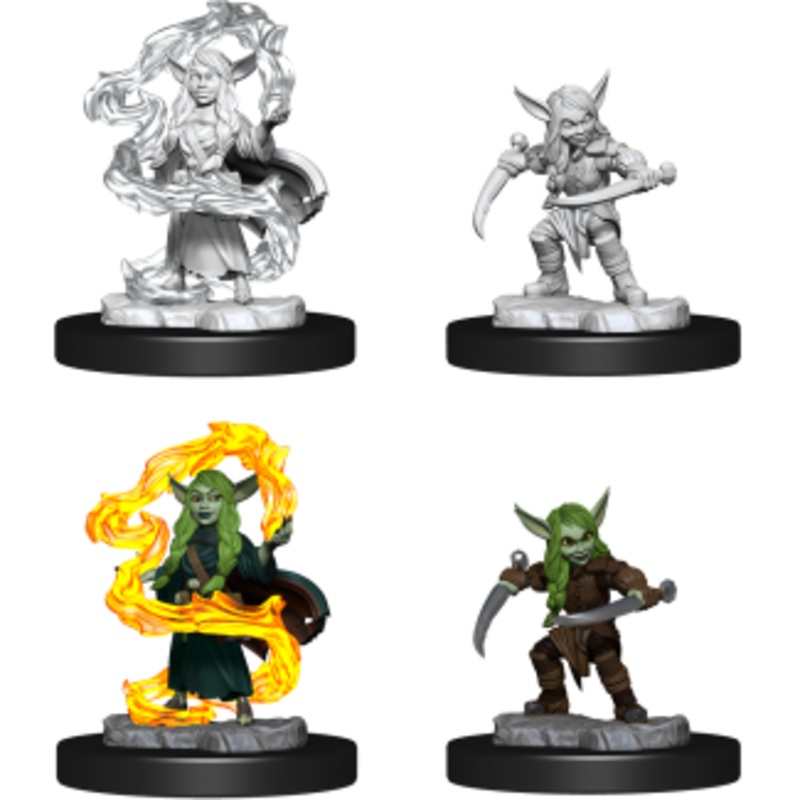 Critical Role Unpainted Mini – Goblin Sorcerer/Rogue Female 90388