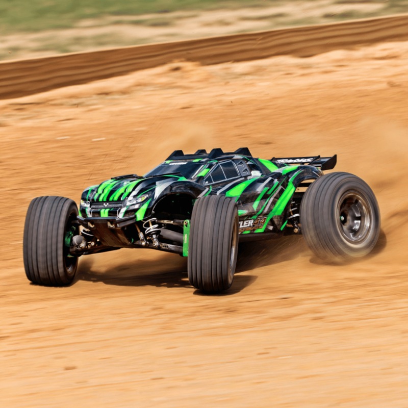 Traxxas Rustler 4X4 Ultimate 1/10 RTR Brushless Stadium Truck w/TQi 2.4GHz Radio & Link Module – Assorted Colours TRA67097-4