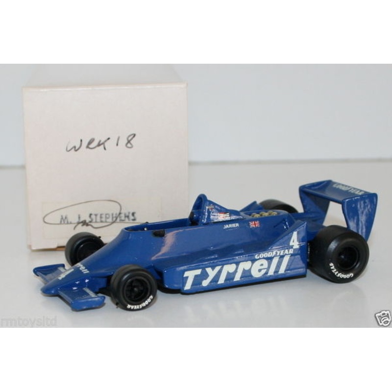 WESTERN MODELS SIGNED 1st VERSION – 1/43 SCALE WRK18 1979 TYRRELL 009 JARIER #4
