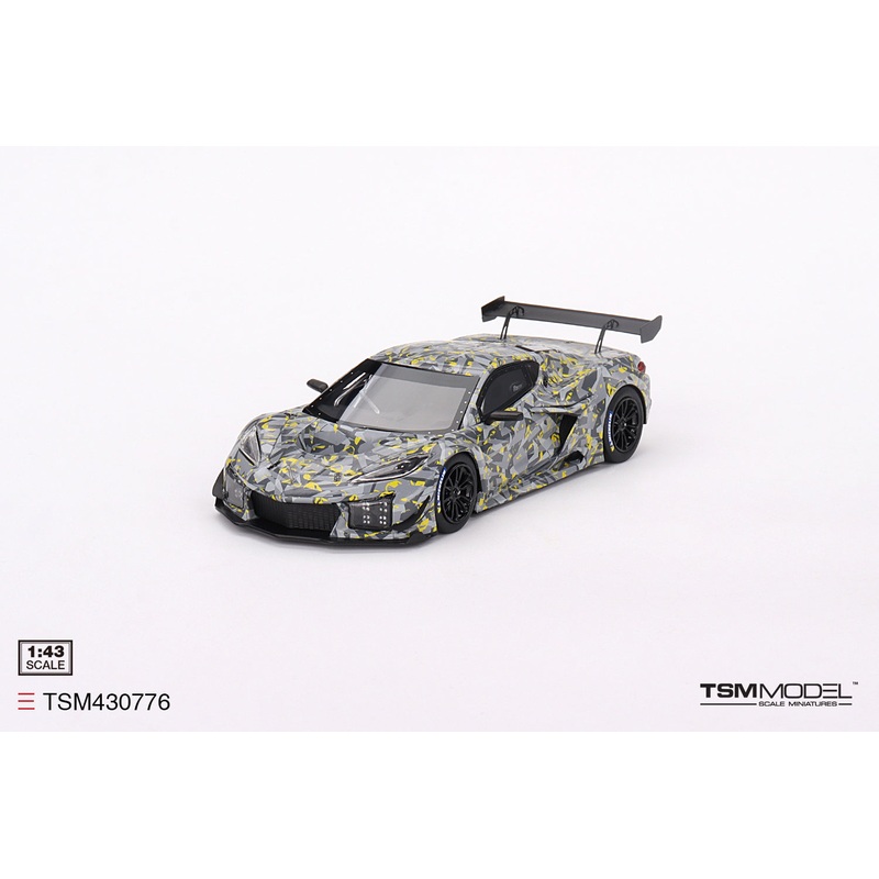 [ Back-order ] TSM TSM430776 1:43 Chevrolet Corvette GT3.R Sebring 2022 Test Car model car