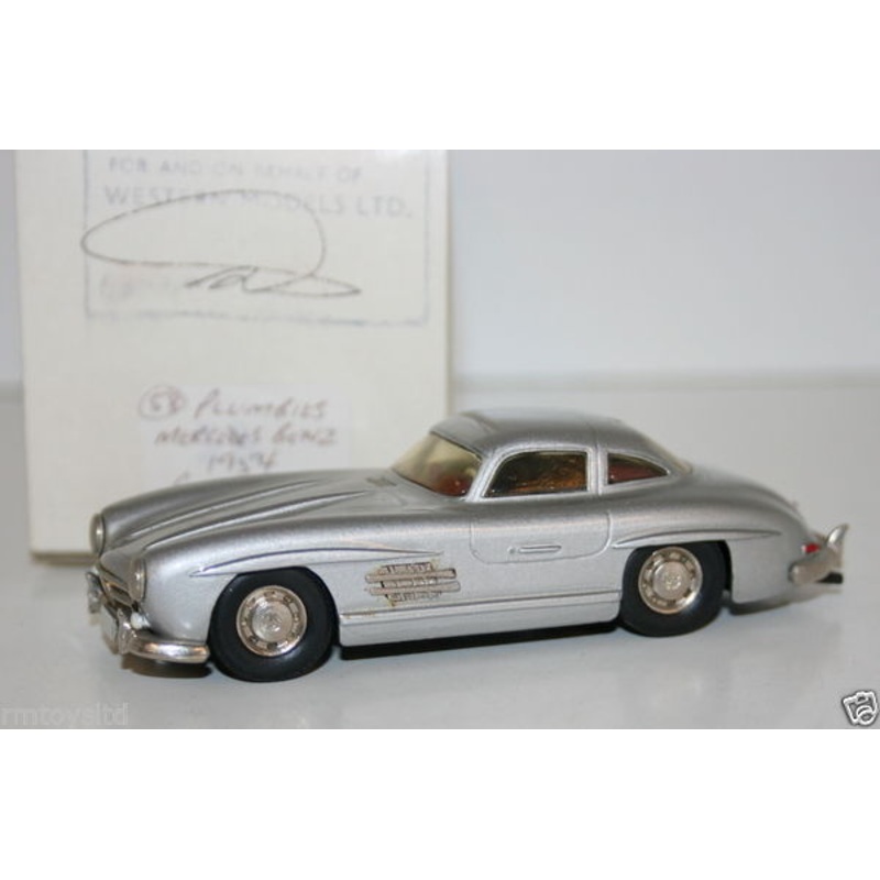 WESTERN MODELS MIKE STEPHENS 1st PROTOTYPE PLUMBIES 1954 MERCEDES BENZ GULLWING