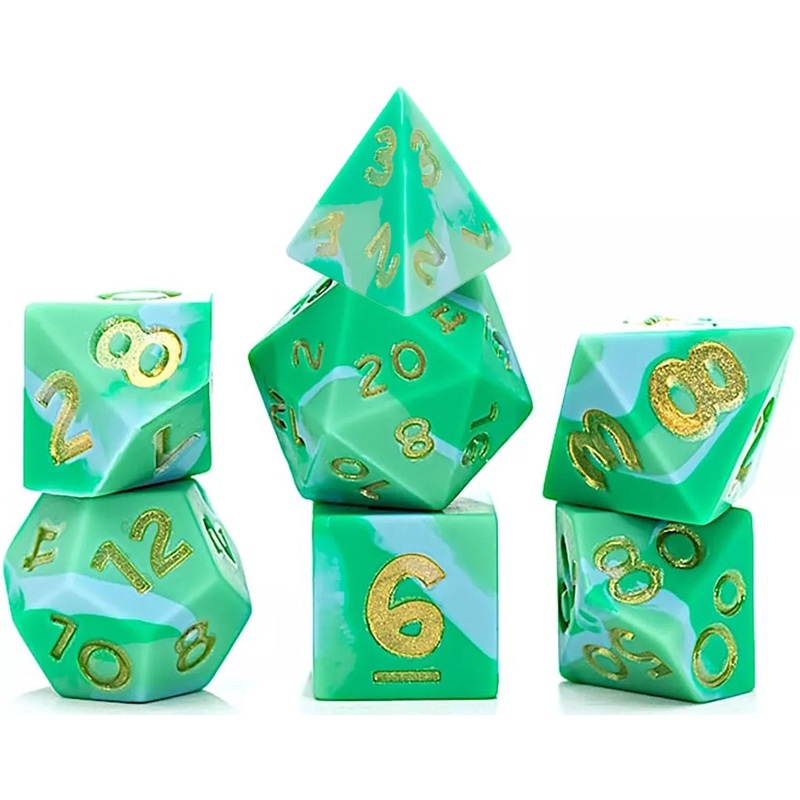 Anti-Stress Dice: Indominable 7 Die Set