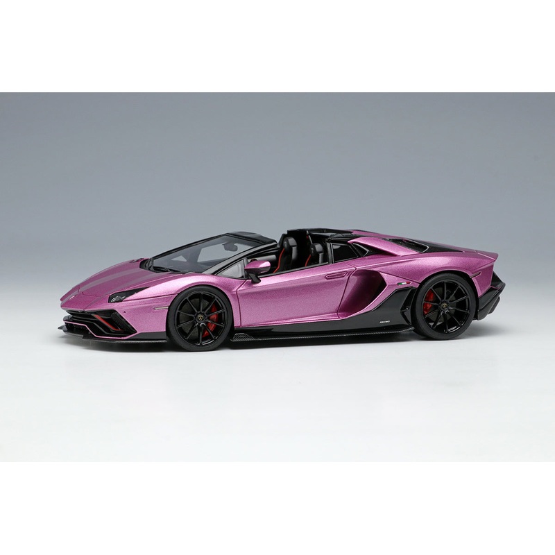 [ Back-order ] Make Up EIDOLON EM638E 1:43 Lamborghini Aventador LP780-4 Ultime Roadster 2021 Nireo Wheels Viola 30th model car