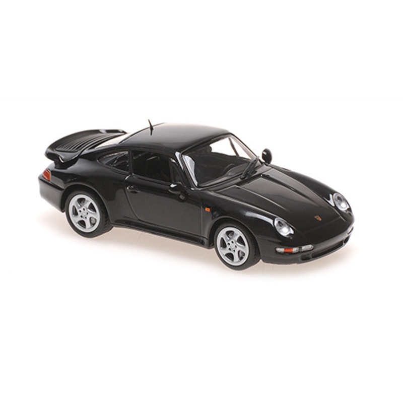 [ Back-order ] MINICHAMPS 410069700 1:43 Porsche Cayman GT4RS 2021 Black / Neodymium White model car