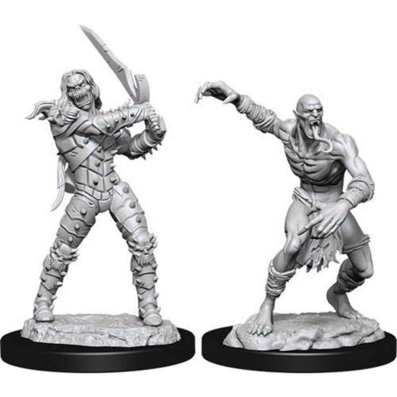 D&D Unpainted Mini – Wight and Ghast 90021