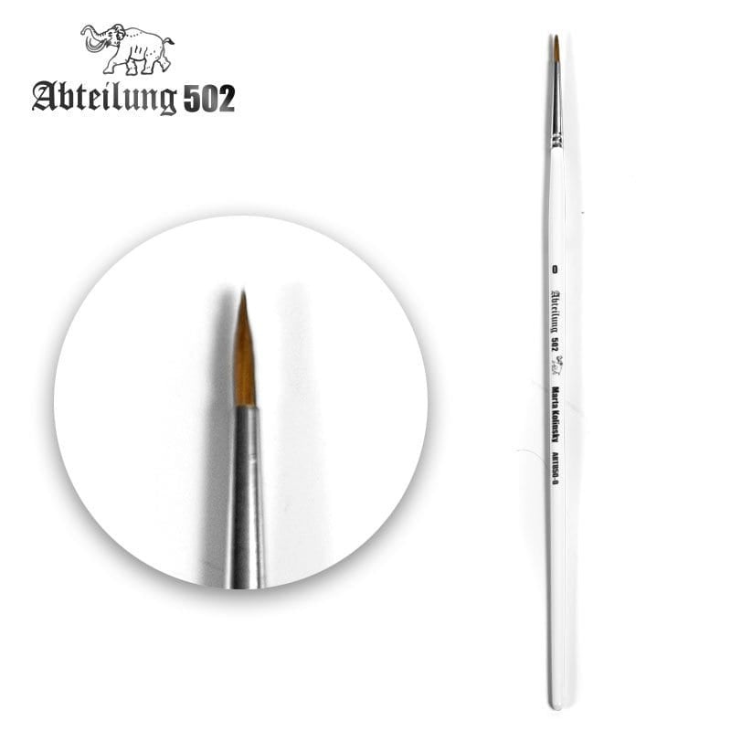 Abteilung502 Brush Marta Kolinsky Round 0 – ABT850-0