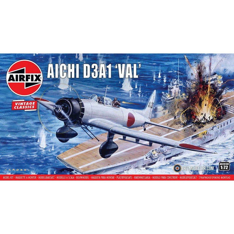 Aichi D3a1 Val 1/72 #02014 by Airfix