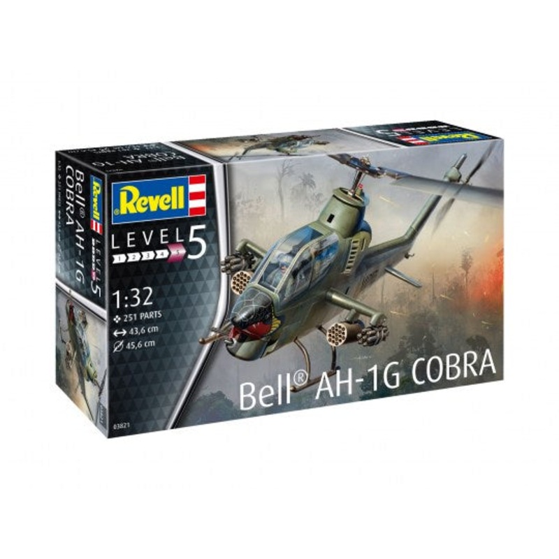 AH-1G Cobra 1/32 #3821 by Revell