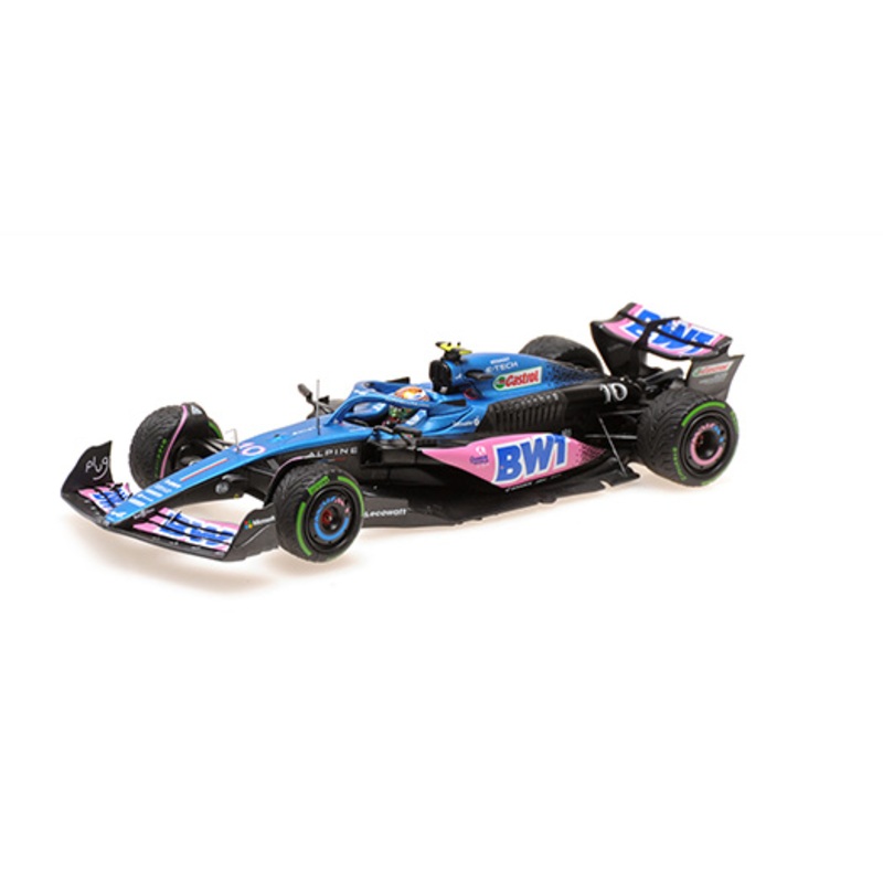 [ Back-order ] MINICHAMPS 417230710 1:43 BWT Alpine A523 P.Gasly Monaco GP 2023 model car