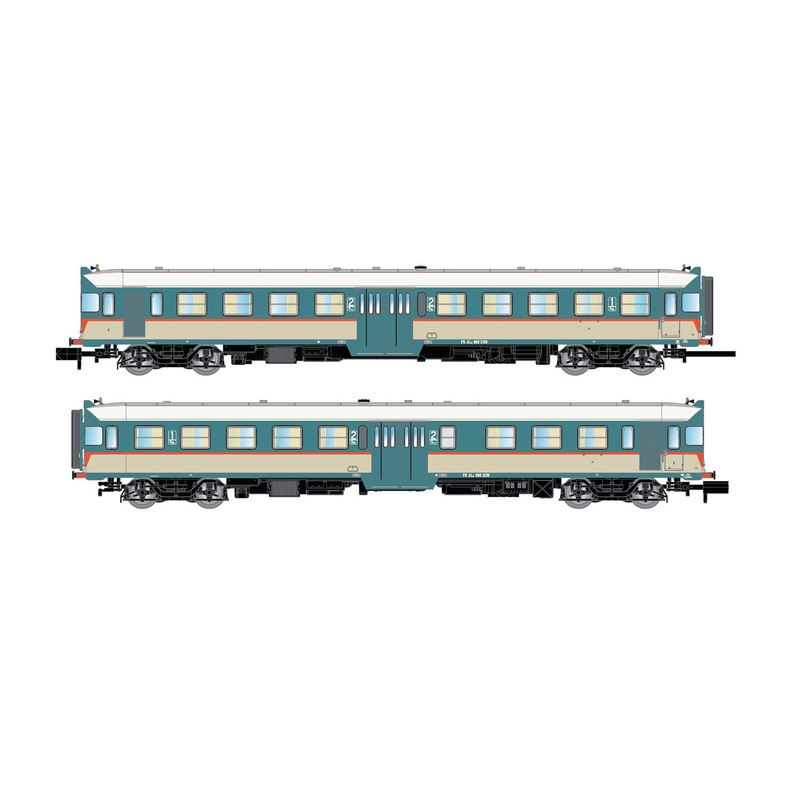 DCC + Sound Diesel railcar set ALn 668 series 3100 FS Ep.IV 2-piece