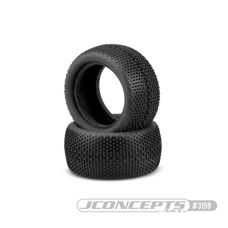 JConcepts Double Dee’s V2 2.2 Rear Buggy Tires (2) (Green) JCO3159-02