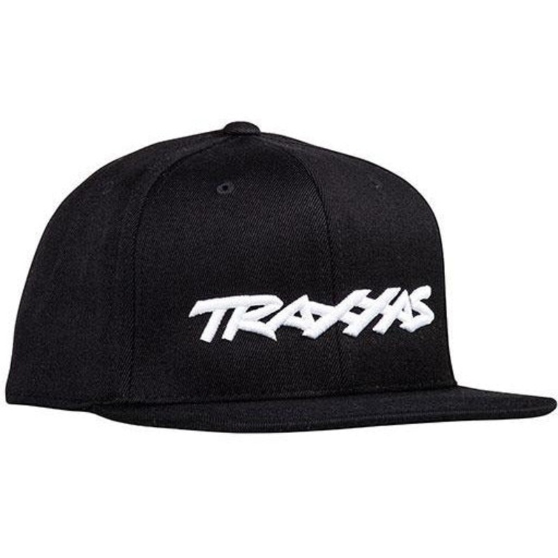 Traxxas Snap Flat Bill Hat – Black