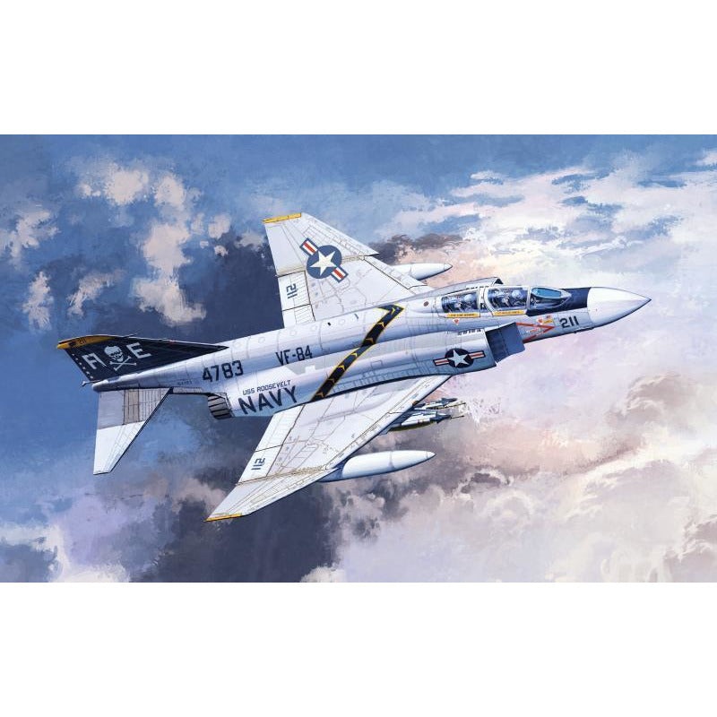 USN F-4J VF-84 Jolly Rogers 1/48 #12305 by Academy
