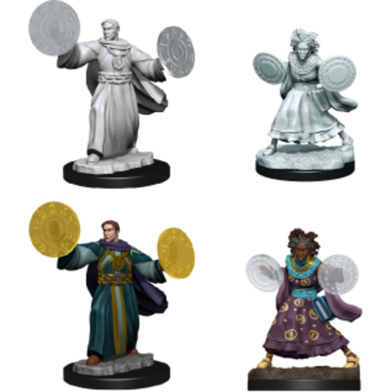 Critical Role Unpainted Mini – Human Graviturgy & Chronurgy Wizards Female 90391