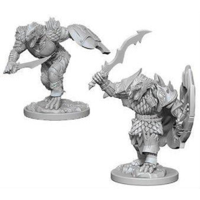 D&D Unpainted Mini – Dragonborn Male Fighter 73198