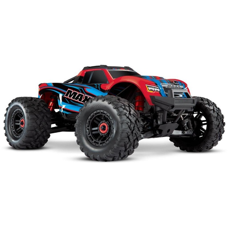 Traxxas Maxx with 4S ESC – RedX 1/10 Scale 4WD Brushless Electric Monster Truck
