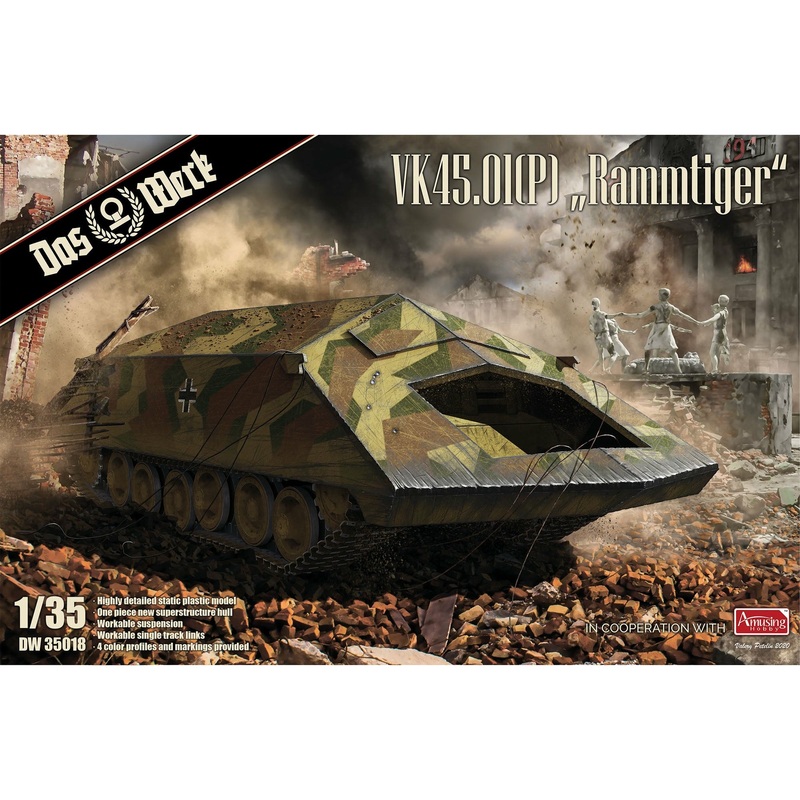 VK45.01(P) Rammtiger 1/35 #DW35018 by Das Werk