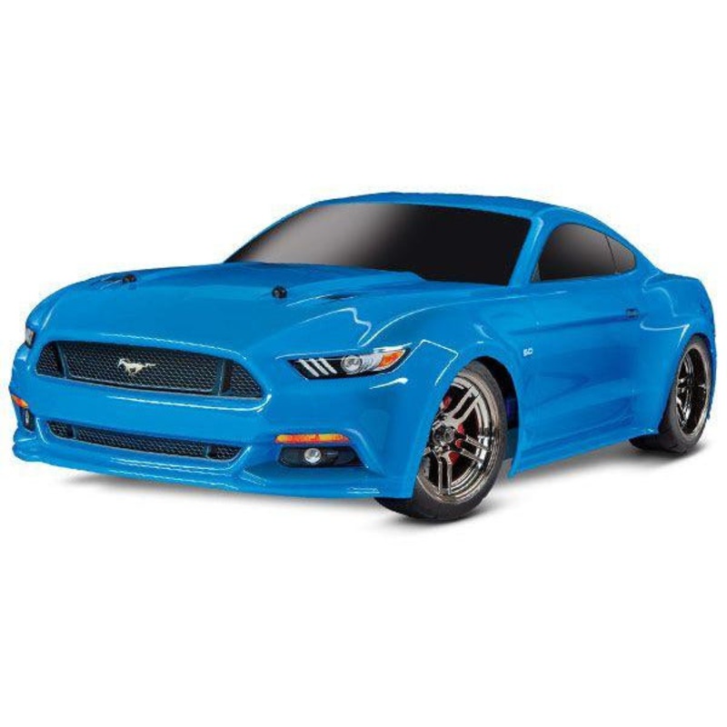 Traxxas Ford Mustang GT 1/10 Scale AWD Supercar – Grabber Blue