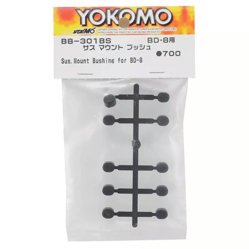 Yokomo Plastic Suspension Mount Bushing Set – YOKB8-301BSA