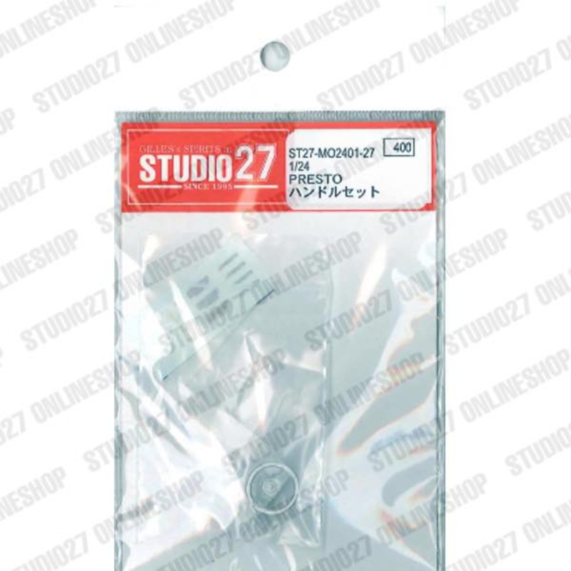 [ Back-order ] STUDIO27 MO2401-27 1:24 PRESTO STEERING WHEEL Detail Up Parts