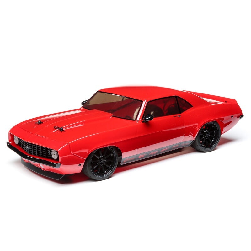 Losi 1/10 4WD Touring Car RTR Brushed 1969 Chevy Camaro V100 – Red LOS03033T1