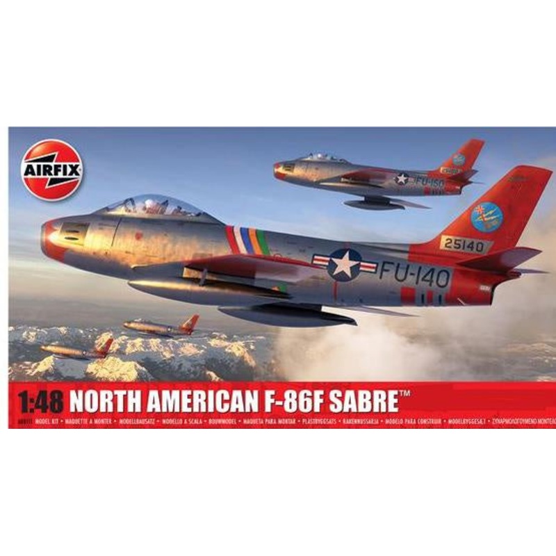 North American F-86F Sabre 1/48 #08111 by Airfix