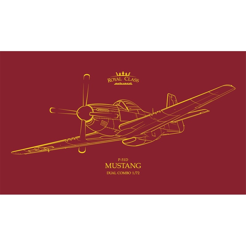P-51D Mustang Dual Combo Royal Class Edition 1/72 #R0021 by Eduard