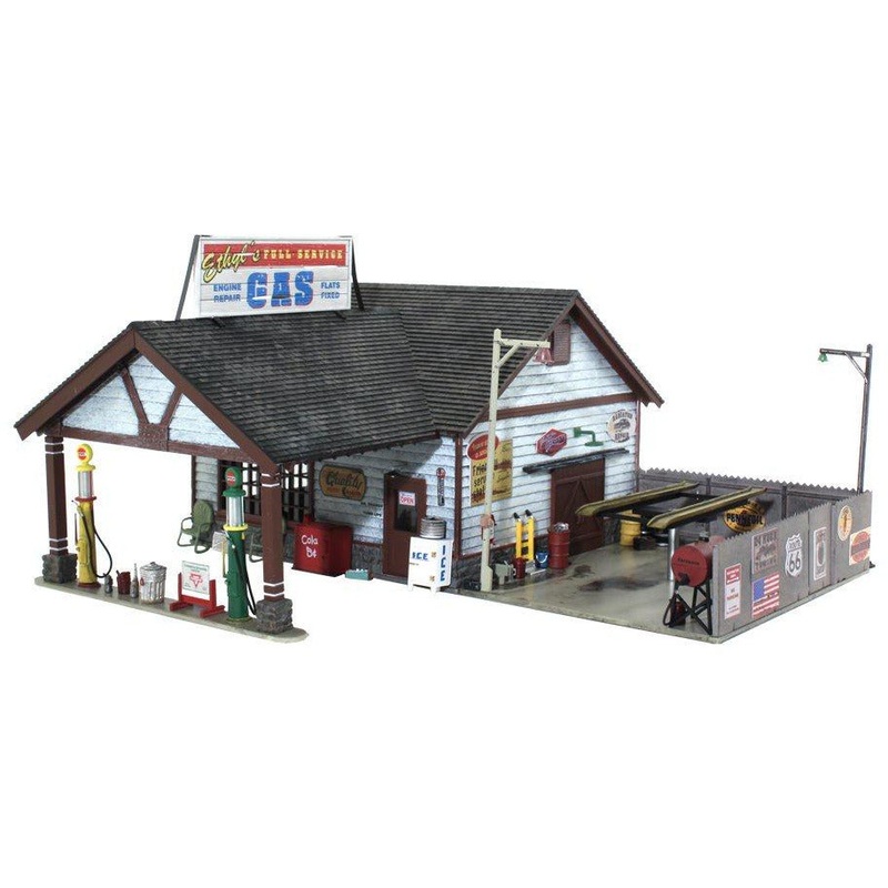Woodland Scenics Ethyl’s Gas & Service (N) WOO4935