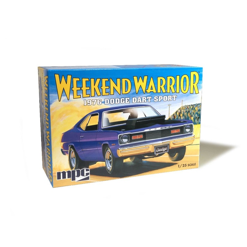 1976 Dodge Dart Weekend Warrior 1/25 Model Kit (Level 2) #1019 by MPC