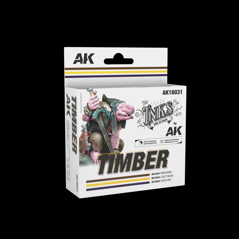 AK Interactive The INKS Sets Timber – Set of 3 Jars (Inks) – AK-16031