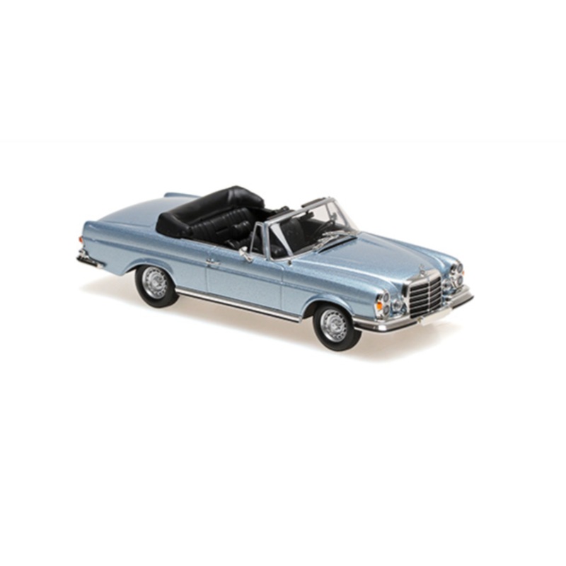 [ Back-order ] MINICHAMPS 940038131 1:43 M-Benz 280SE 3.5 Cabriolet 1970 Blue model car